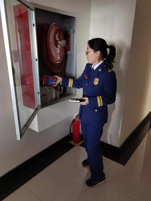 高新大隊深入轄區單位開展消防產品質量檢查,嚴把防火第一關