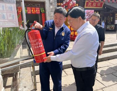 王潤軍調(diào)研檢查重點(diǎn)商貿(mào)項(xiàng)目及節(jié)前安全生產(chǎn)工作，強(qiáng)調(diào)消防檢測(cè)服務(wù)的重要性